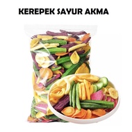 VEGETABLE & Fruit Crackers Khadijah Crispy Vegetable Chips Veggie Chips [80g-500g]