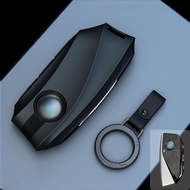 Key Fob Cover Compatible with BMW X5 X6 5 7 X1 X2 X3 X7 iX i5 i7 XM 2023-2025, Metal Key Fob Shell K