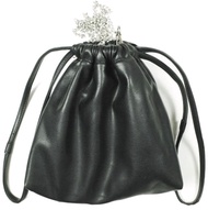 Ray BEAMS雙向抽繩包，黑色，單肩包，手提包 [二手] [Ray BEAMS]