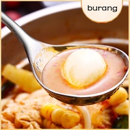【Buran】1/2/3 Stainless Serving Spoon Mirror Finish Large Soup Scoop Buffet Banquet Party Dinner Tableware
