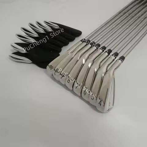 TaiFu 2024New Men's t200 Golf Clubs silvery T200 Golf Irons 8pcs 4-9P/48 R/S/SR Flex Steel/Graphite 