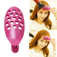 Air Bangs Hair Styling Fringe Bangs Curler Roller Holder DIY Front Hair Clip