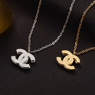 Chanel Necklace Gold Silver Fashion Style