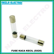 Small 0.5 Ampere Fuse / Small 0.5A Glass Fuse (20 Pcs)