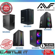 AVF Gaming Freak MX3000 / MX2000 / MX6000 / MX5000 / MX4000 Mini Tower MATX USB3 Casing with RGB Fan