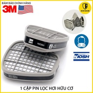 [ Genuine 3M PRODUCT] 3M 6001 organic vapor filter (bag)