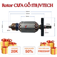 Rotor/ rô/ ruột máy cưa gỗ T8 Jvtech/ PM2000 thân 44 - 165 6 răng
