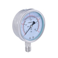 Pressure Gauge Water Pressure Gauge Pressure Oil Pressure Gauge Stainless Steel Gauge Pressure Gauge