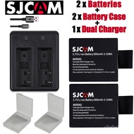 New 2pcs SJCAM sj4000 eken H9 H3 H8 W9 G3 GIT-LB101 GIT BAERY sj5000 sj6000 sj7000 SJ8000 SJ9000 baery  Dual charger