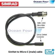 NMEA 2000 SimNet to Micro-C (male) cable 0.5m (1.6ft) (SIMRAD, LOWRANCE & B&G)