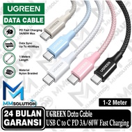 UGREEN Data Charger Cable For iphone 15 16 17 PD Type C to Type C Fast Charging 3A 60w Max