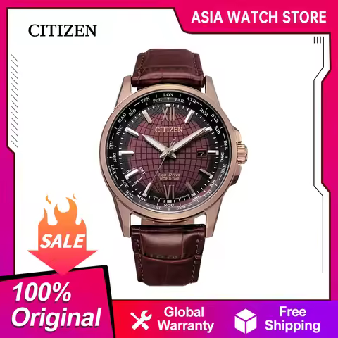 CITIZEN Original Japanese watch Eco-Drive Luxury Business Men's watch Waterproof Sapphire Glass BX10