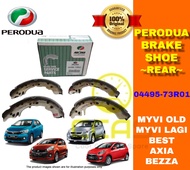 100% Original Perodua MyviMyvi Lagi BestAxiaBezza Rear Brake Shoe Set (04495-73R02 / 04495-73R01)