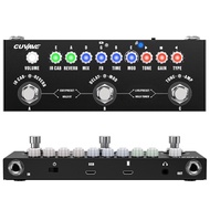 Cuvave Cube Baby Guitar Multi-Effects Pedal Rechargeable 8 IR Cabinets Simulation Delay Chorus Phase