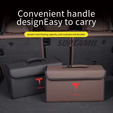 Car Trunk Organizing And Storage Box For Tesla Model 3 Model Y Model S Model X Roadster Automobile I
