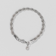 2HYPE Rope Bracelet (Silver) 4mm