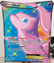 READ Pokemon B & W Full Art Mew EX Legendary LARGE BLANKET 50x60