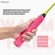 [cherry2] 1/3Pcs Towel Glue Grip Badminton Tennis Racket Overgrips Tape Racket Grip Grip Non-slip Ta
