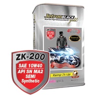 JETRON BLACK GOLD ZK-201 1 LITER SAE 10W40 ENGINE OIL 4T OIL SEMI SYNTHETIC