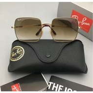 RayBan Square RB1971 Classic Gold Frame Original Glasses