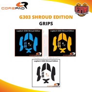 Corepad Soft Grips - Logitech G303 Shroud Edition