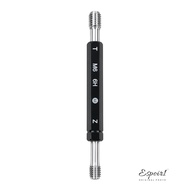 ESPOIR Thread Plug Gauge, M6*1.0 Double Ends Measurement Hand Tool, Precision 6H Tolerance Hex Handl