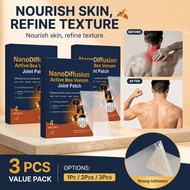 Nano Wasp Venom Joint Patch 4 pcs - Knee & Elbow Care with Vitamin E for Soothing Pain Relief Nano W