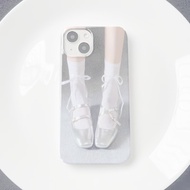 Ballet Shoes Apple 16pro Phone Case iPhone15 Film 14/13pro Hard Case 12 Dirt-Resistant 7/8 Trendy St