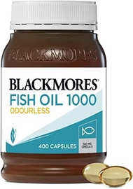 ▶$1 Shop Coupon◀  Blackmores Odourless Fish Oil 1000mg 400 Capsules