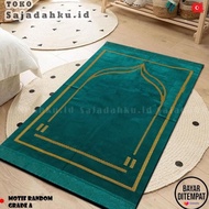 Plain Turkish Prayer Rug for Adults P67