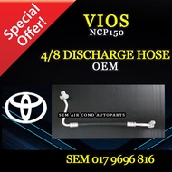 TOYOTA VIOS NCP150 OEM TAIWAN NEW 4/8 DISCHARGE HOSE/ HOS (CAR AIRCOND SYSTEM) (COMPRESSOR TO CONDENSER)