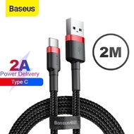 BASEUS Type-C Data Cable Cafule Cable USB to TYPE-C 1M - FAST CHARGING2M