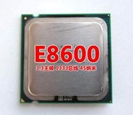 英特爾 E8600 775針CPU雙核