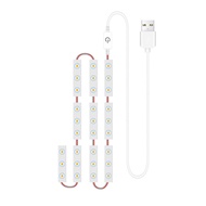 LED Makeup Mirror Lights 30LEDs Dimmable Touch Control Vanity Bathroom Light with USB Cable Strip Dr