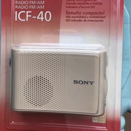 Sony ICF-40 Portable FM/AM Radio
