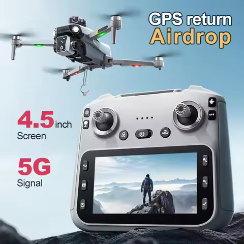 New K19 MAX GPS Drone Professional 8K Camera Aerial FPV Brush Avoiding Obstacle with Large Screen Re