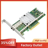 10Gbps X520-DA1 Fiber Ethernet Server Adapter, PCIE X8 Network Card for  7/8/10 Factory Outlet
