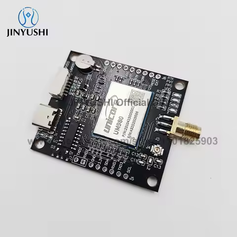 GNSS RTK Module EM-ZED-F9PD1 cm-level Position Base Rover Receiver USB-C Board GPS Glonass Beidou Ga