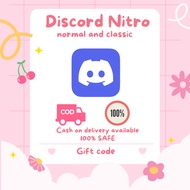 Discord Nitro And Nitro Classic w/Sticker