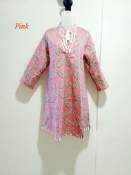 Dress Muslim Wanita - Dress Mahmud Batik Modern - Baju Muslim