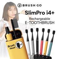 MiPOW Brush Go i4 (BeSlim) Electric Toothbrush Rechargeable 3 Modes  with Holder Dock & Travel Case