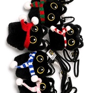 GoYoung 11cm Magical Cat Hei with Phone/Wristlet Cord attached to Lobster Clasp in Various Scarf Des
