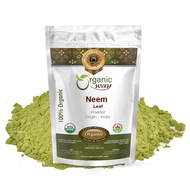 Organic Way Premium Grade Neem Leaf Powder (Azadirachta Indica) - Organic & Kosher Certified | Raw, 