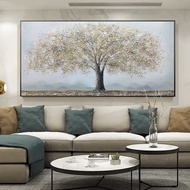 Modern aesthetic tree wall painting canvas painting