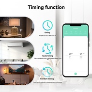 Tuya Smart Wall Socket UK Outlet 13A Touch Switch USB Type-C Charging Ports WiFi Remote Energy Monit