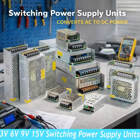 3V 9V 15V Switching Power Supply 1A 2A 3A 4A 5A 10A 20A 30A 40A 50A transformer 6W 12W 15W 18W 20W 3