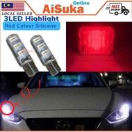 1pcs Car 12V T10 3Led Silicone Led Bulb 5630 T10 LED Light Bulb