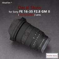 for Sony 1635gm2 Skin 16-35F2.8 GM2 Protective Film for Sony FE 16-35mm F2.8 GM II Lens Decal Skins 