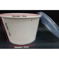 50pcs - 390cc Paper Bowl /Lid cover