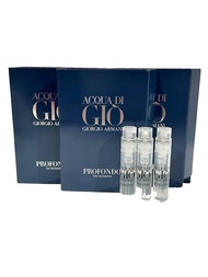 GIORGIO ARMANI Acqua Di GIO Profondo Sample Spray Perfume 1.2ml / 0.04 oz - 3 PCS set GIORGIO ARMANI